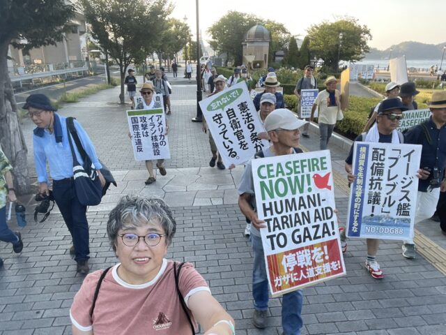 月例デモに参加